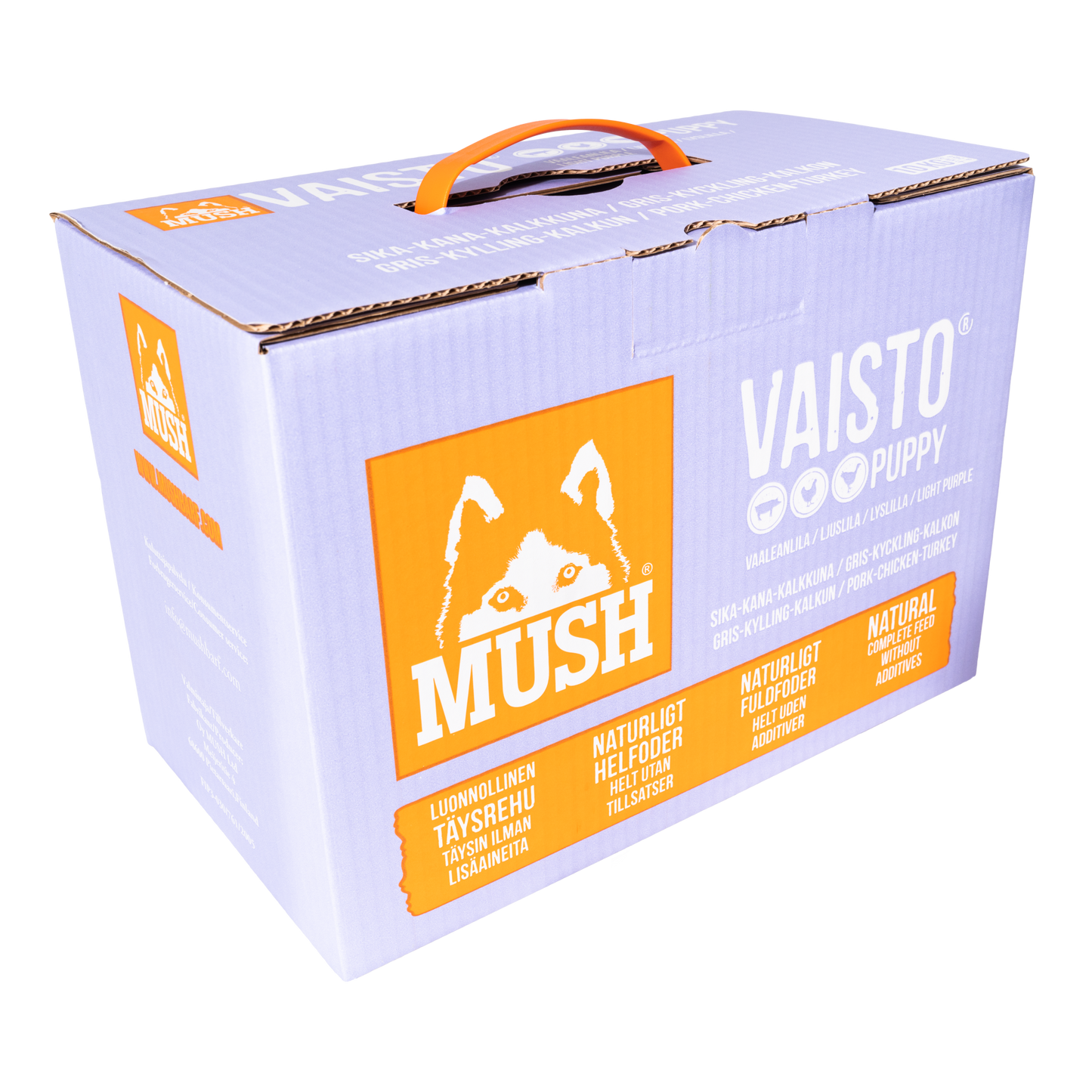 VAISTO Puppy Ljuslila Gris - Kyckling - Kalkon