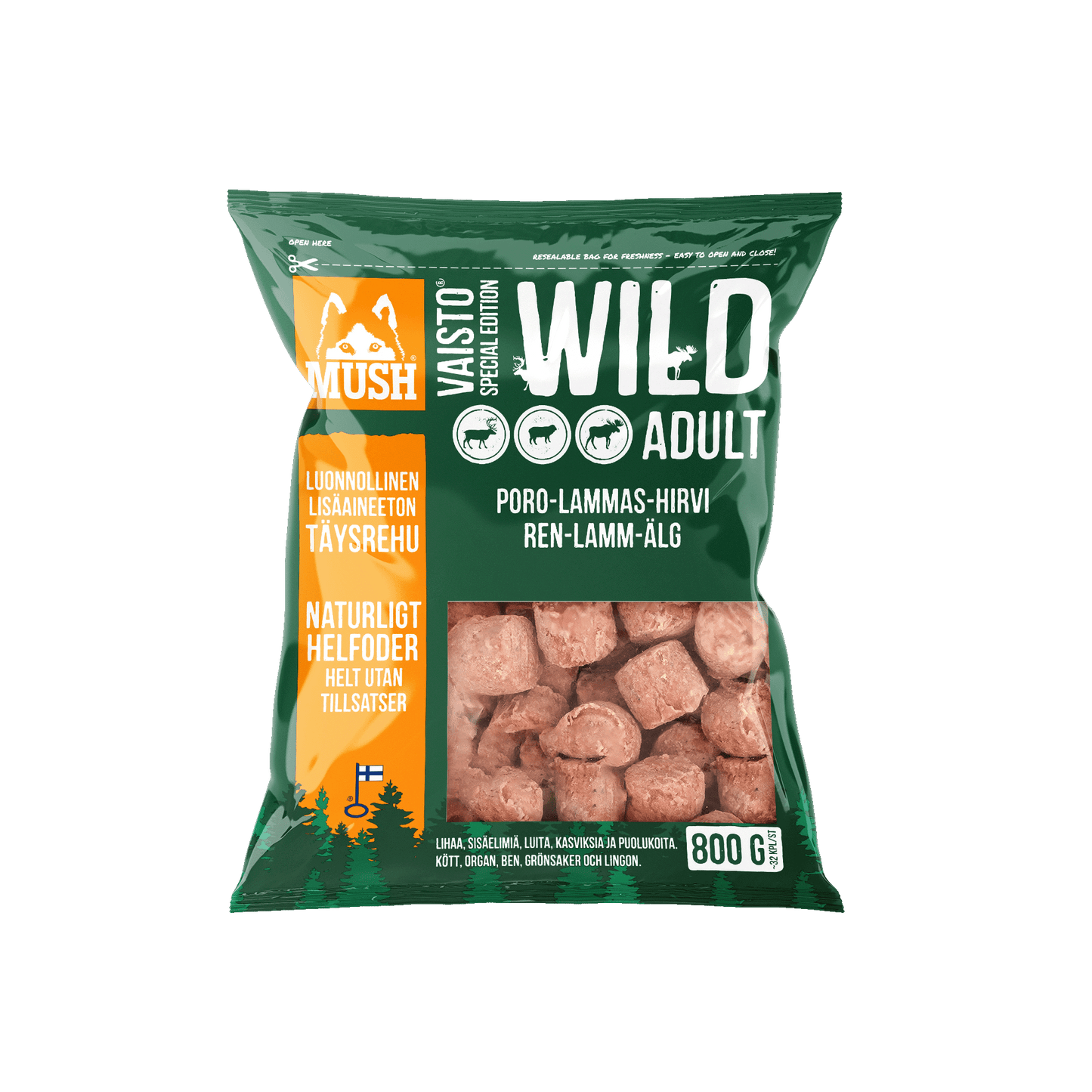 Vaisto® Wild Ren - Lamm - Älg