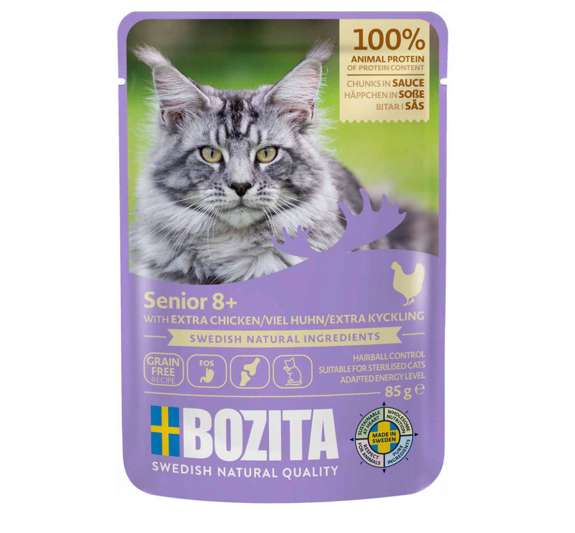 Bozita Senior 8+ Chicken 85 g Sås
