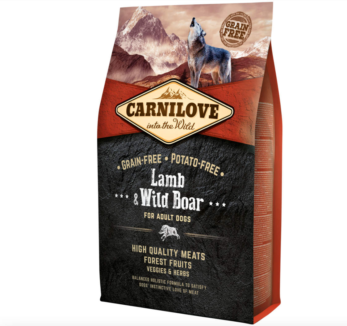 Carnilove Lamb & Wild Boar Adult GrainFree
