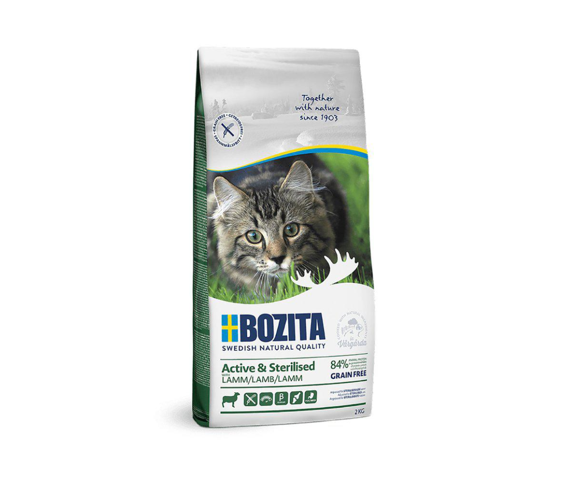 Bozita Active & Sterilised Grain Free Lamb