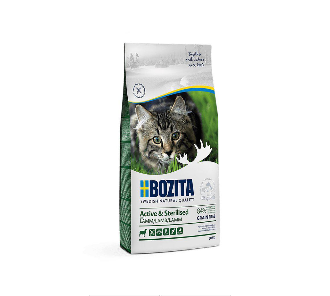 Bozita Active & Sterilised Grain Free Lamb