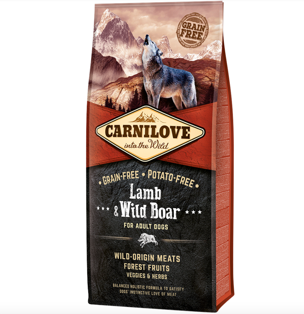 Carnilove Lamb & Wild Boar Adult GrainFree
