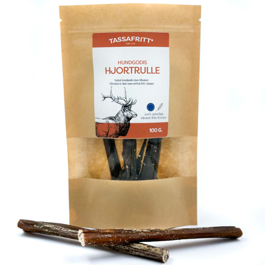 Hjort Tuggrulle 100g