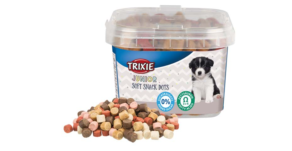 Junior Soft Snack Dots med Omega-3, 140 g