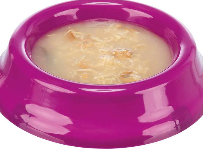 Laxsoppa, konserv med kyckling & lax, 80 g