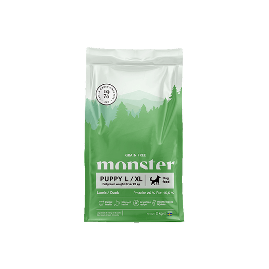 Monster Grain Free Puppy Large Lamb/Duck