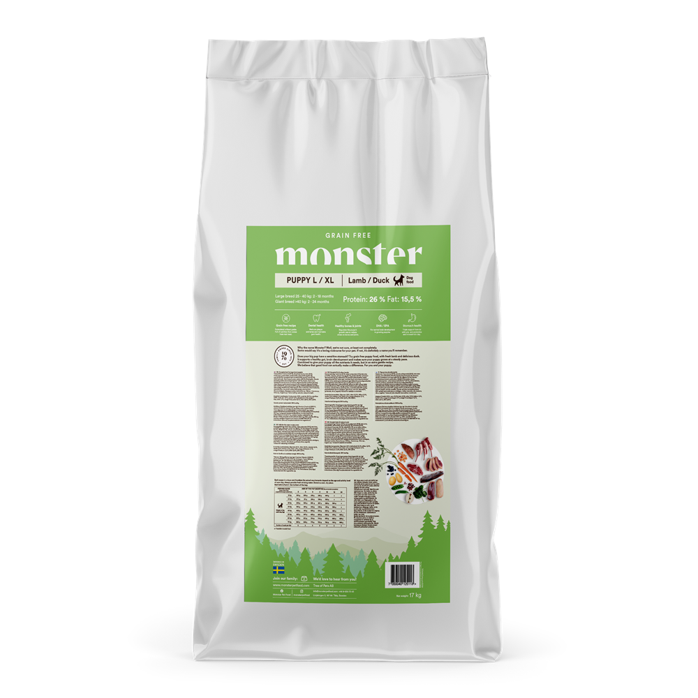 Monster Grain Free Puppy Large Lamb/Duck
