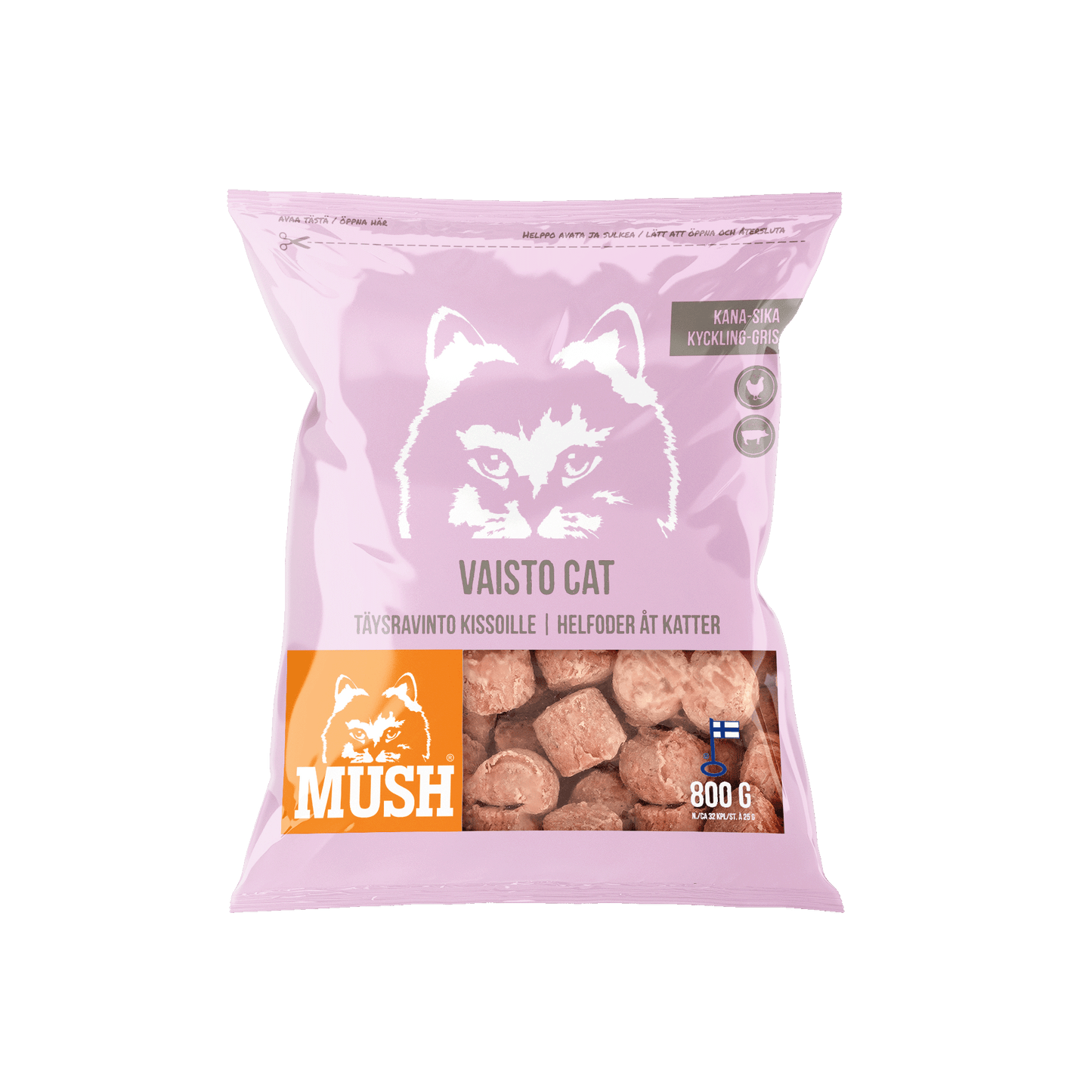 VAISTO CAT ROSA - Kyckling - Gris
