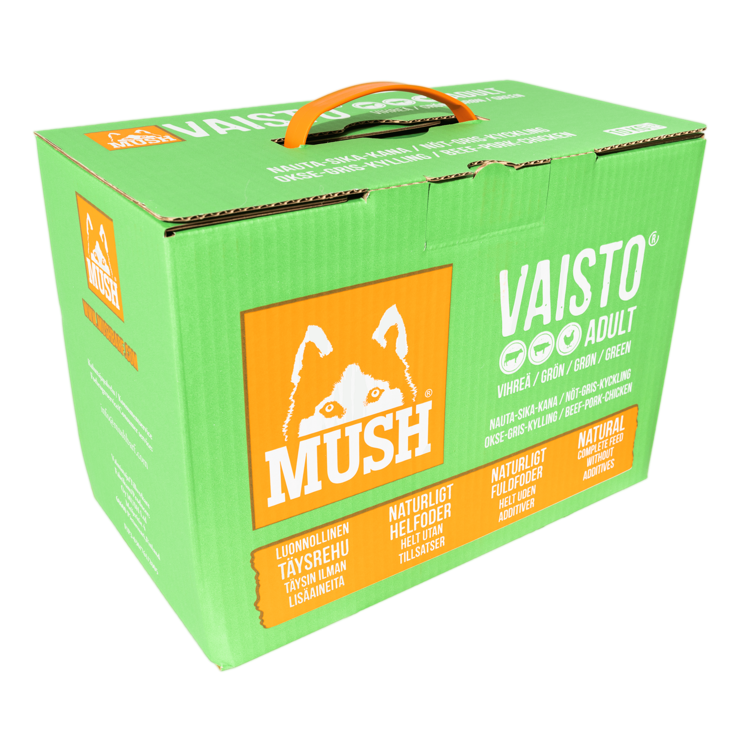 Vaisto® Grön Nöt-Gris-Kyckling