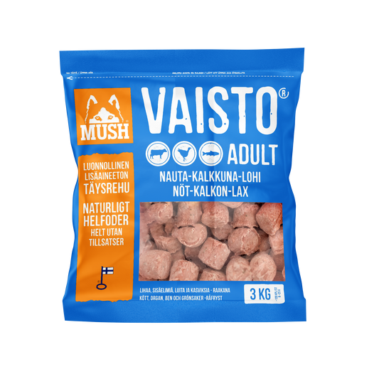Vaisto® Blå nöt-kalkon-lax