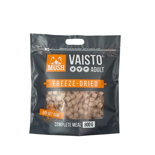 Vaisto® Grå Freeze-Dried - Kyckling - Kalkon - Lamm