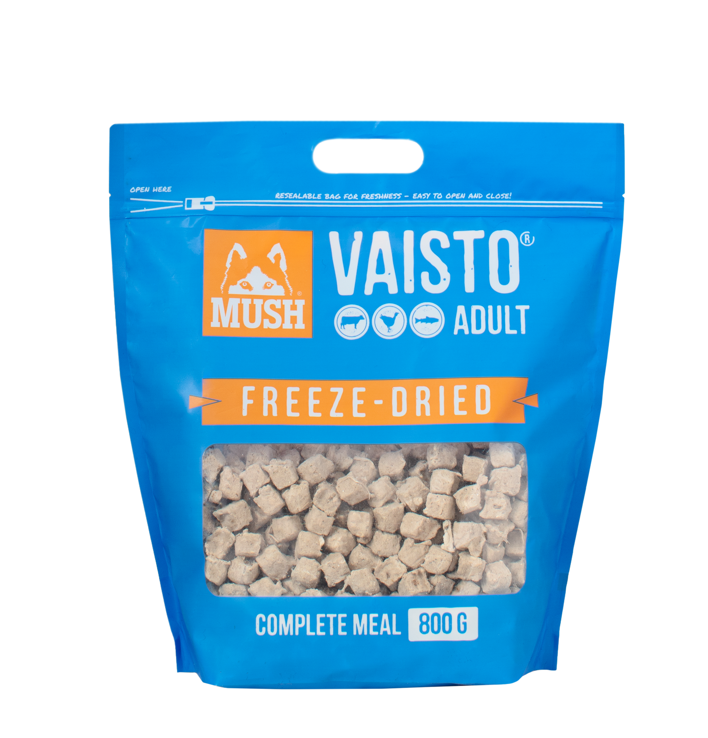 Vaisto® Blå Freeze-Dried - Nöt - Kalkon - Lax