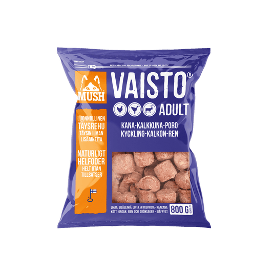 Vaisto® Lila - Kyckling - Kalkon - Ren 800g
