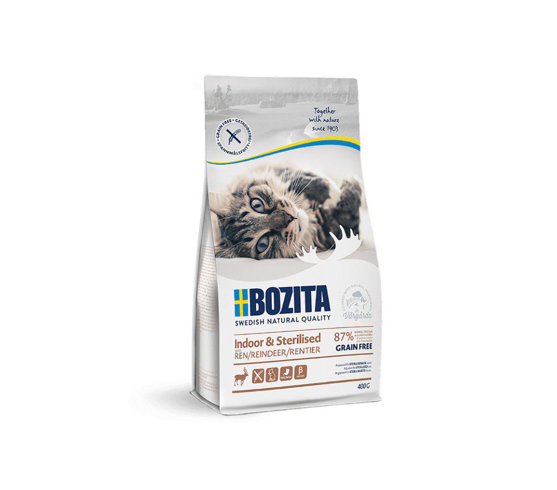Bozita Indoor & Sterilised Grain Free Reindeer