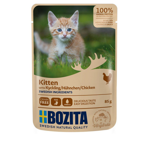 Bozita kitten Kyckling i sås 85 g