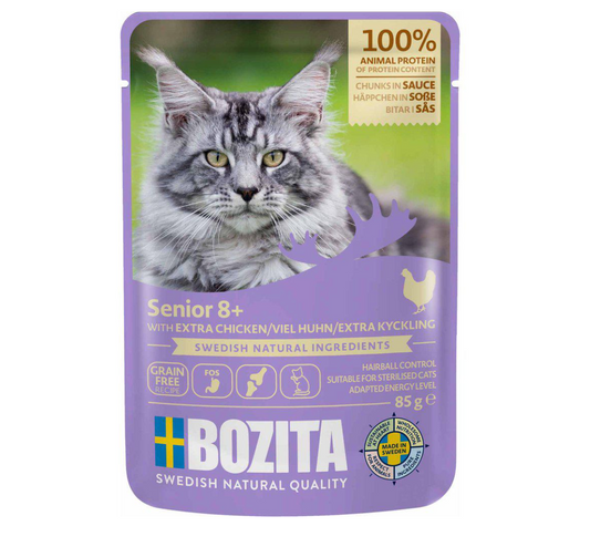 Bozita Senior 8+ Chicken 85 g Sås
