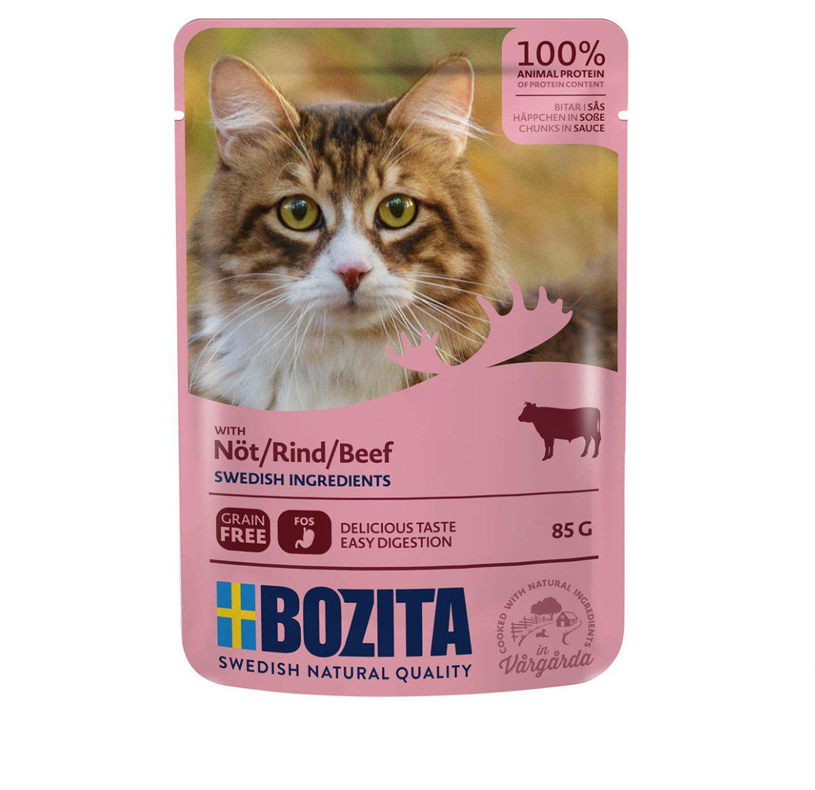 Bozita Nötkött I Sås 85g
