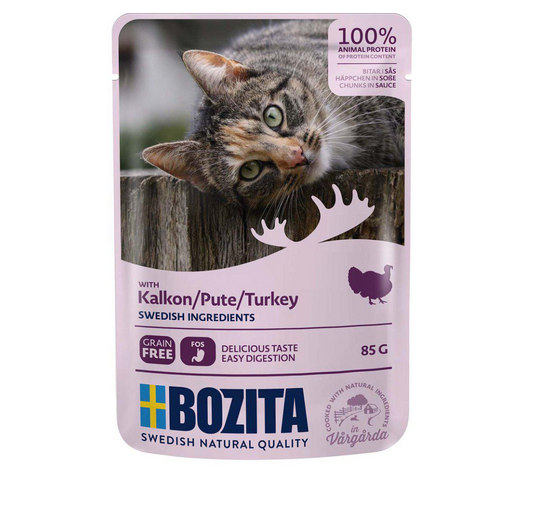 Bozita Kalkon I Sås 85g