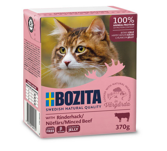 Bozita Bitar I Gelé med Nötfärs 370g