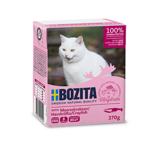 Bozita Bitar I Gelé Med Havskräfta 370gr