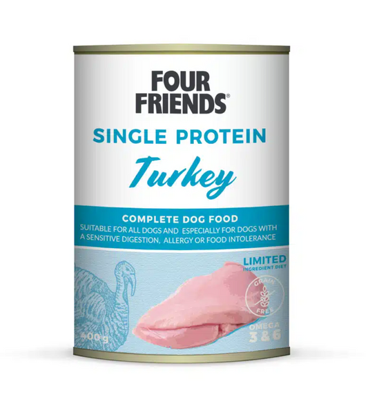 FourFriends Single Protein Turkey 400g