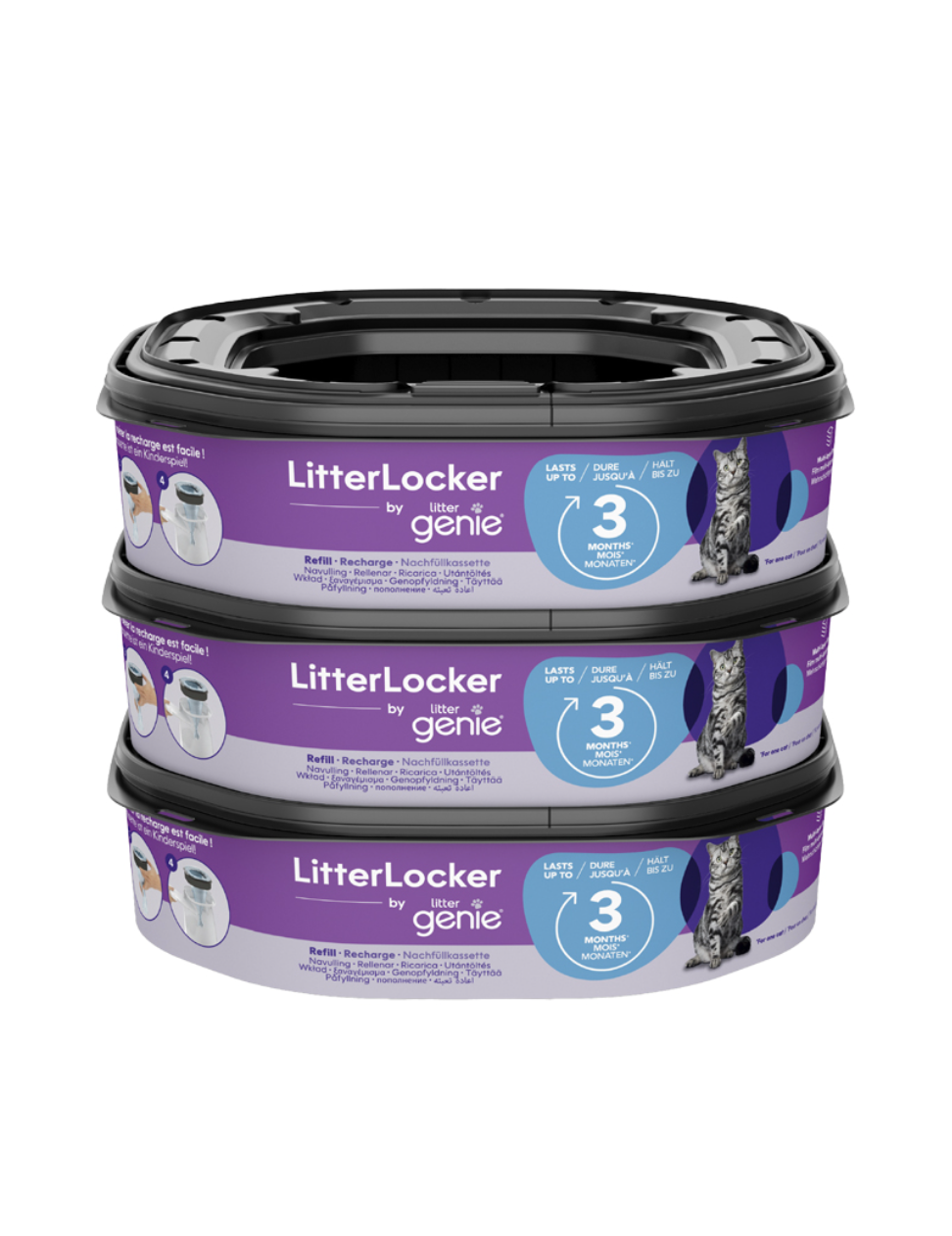 LitterLocker by LitterGenie Refill 3-pack