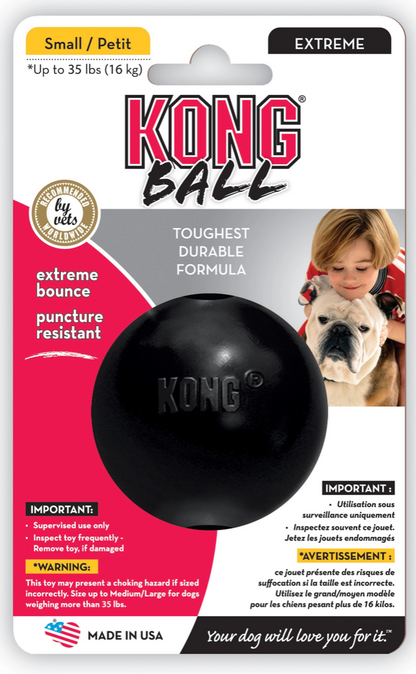 Kong Extreme Boll Svart