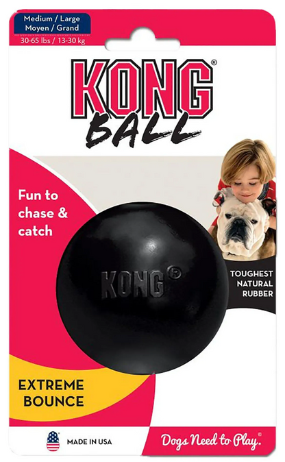 Kong Extreme Boll Svart