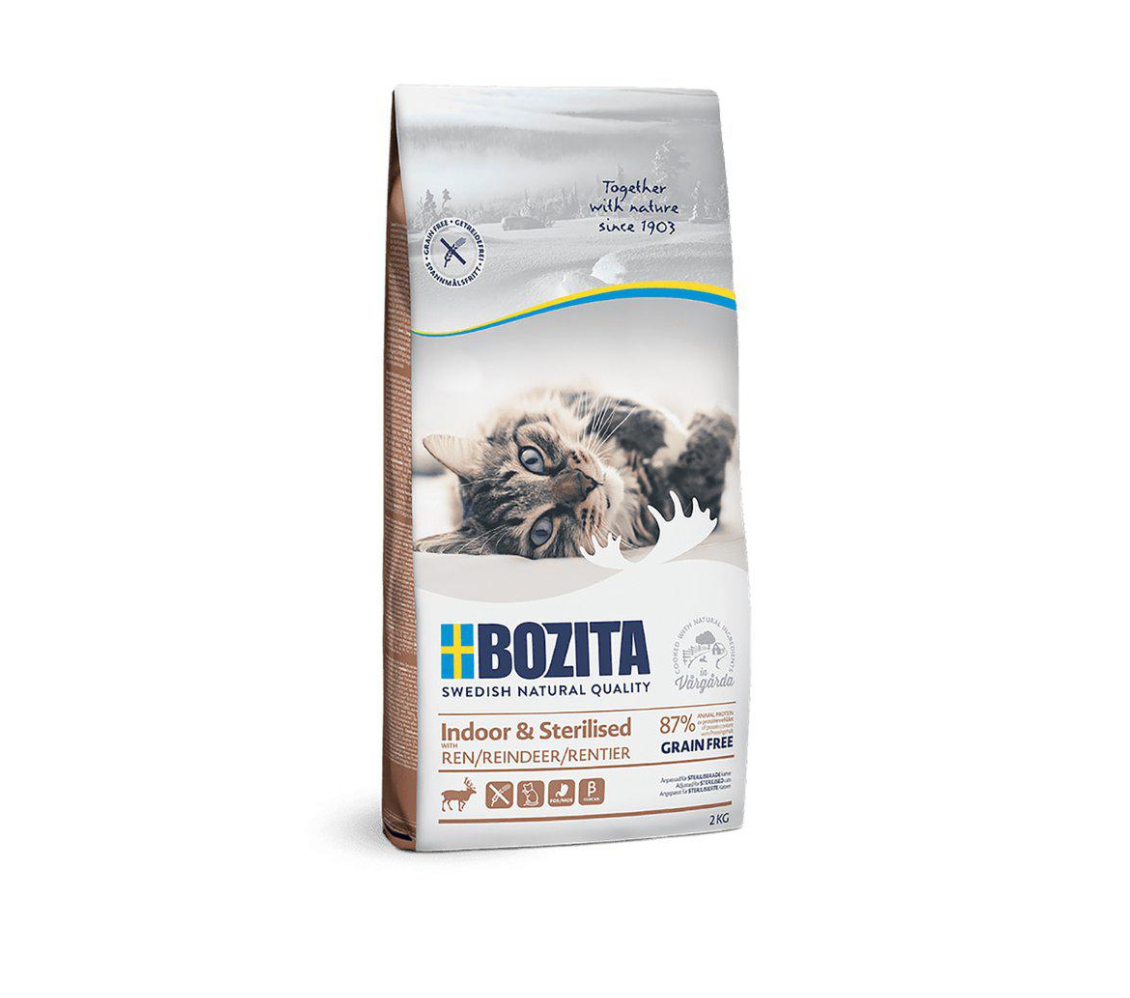 Bozita Indoor & Sterilised Grain Free Reindeer