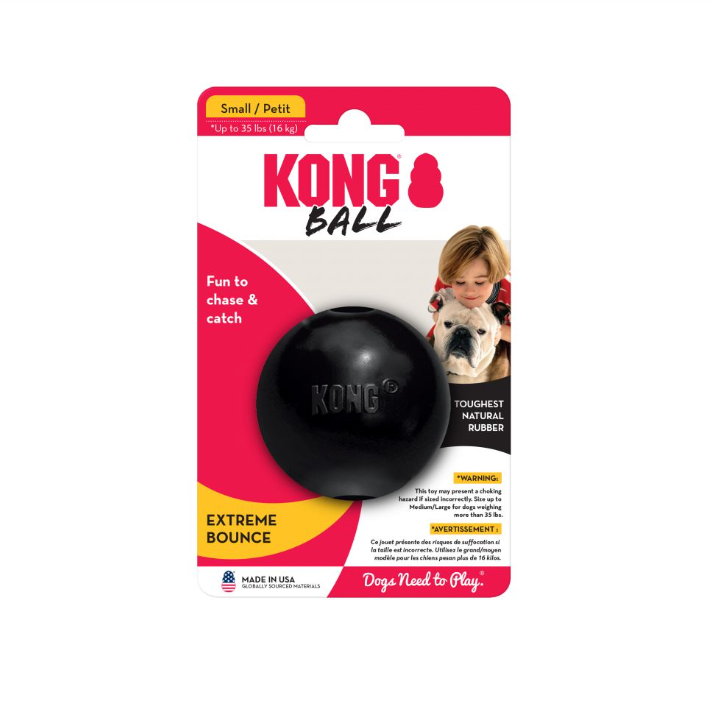 Kong Extreme Boll Svart