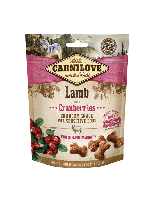 CL Dog Crunchy Snack Lamb Cranberry 200 g