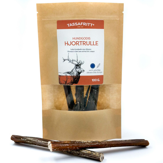 Hjort Tuggrulle 100g