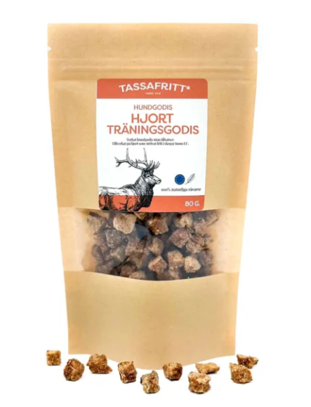 Hjort 80g Träningsgodis