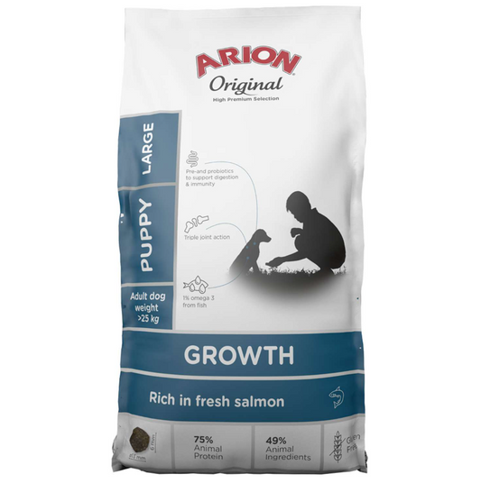 ARION Puppy Original Growth Fish Large