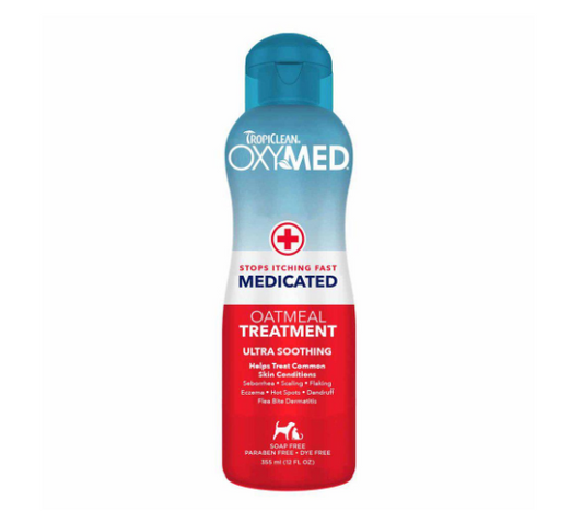 Tropiclean Oxy-med Ultra Soothing Releif 355ml