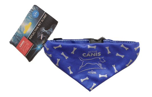 Reflective scarf Active Canis Blue