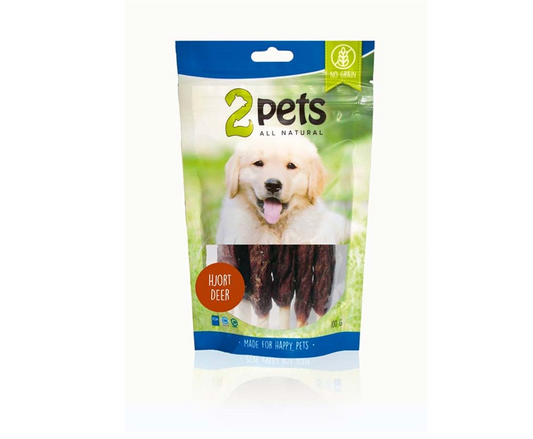 2pets Tuggpinne m hjort 12cm 6-pack, 70g