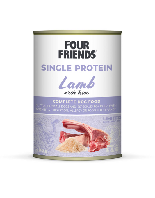 Lamb & Rice 400 g burk