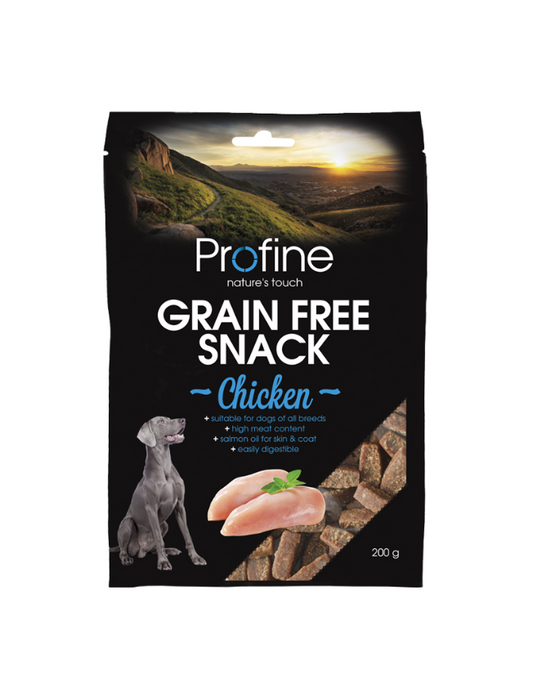 PF Dog Grain Free Semi Moist Snack Chic 200 g