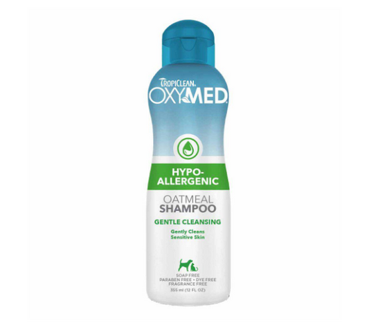 Tropiclean Oxy-med Hypo Allergenic Schampo 355ml