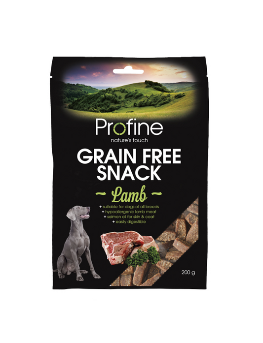 PF Dog Grain Free Semi Moist Snack Lamb 200 g