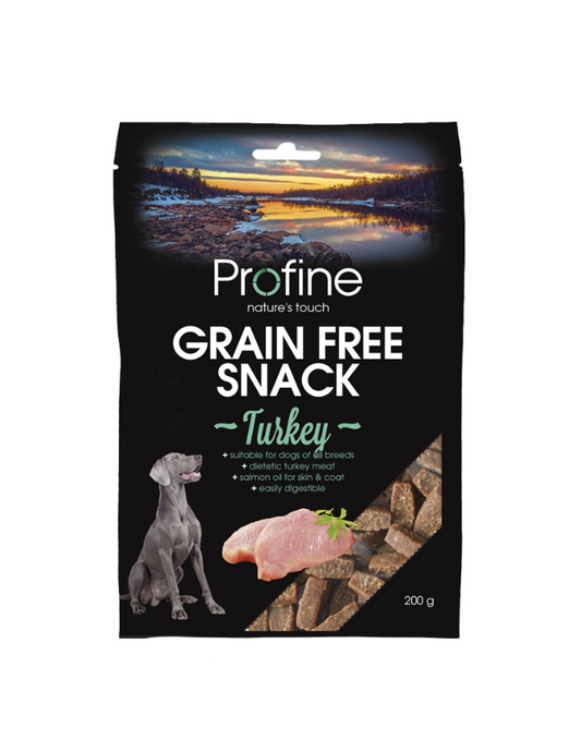 PF Dog Grain Free Semi Moist Snack Turk 200 g