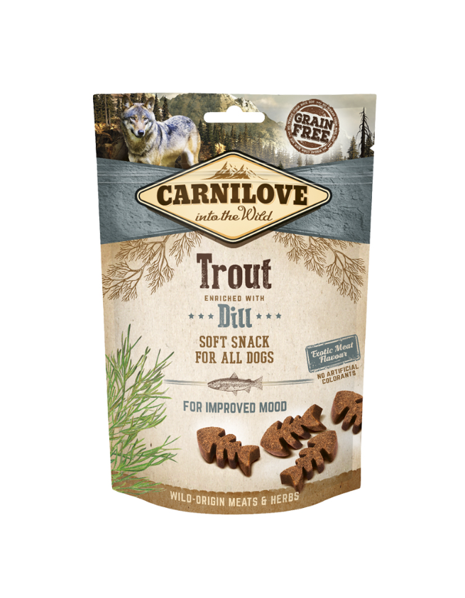 CL Dog Semi Moist Snack Trout w Dill 200 g
