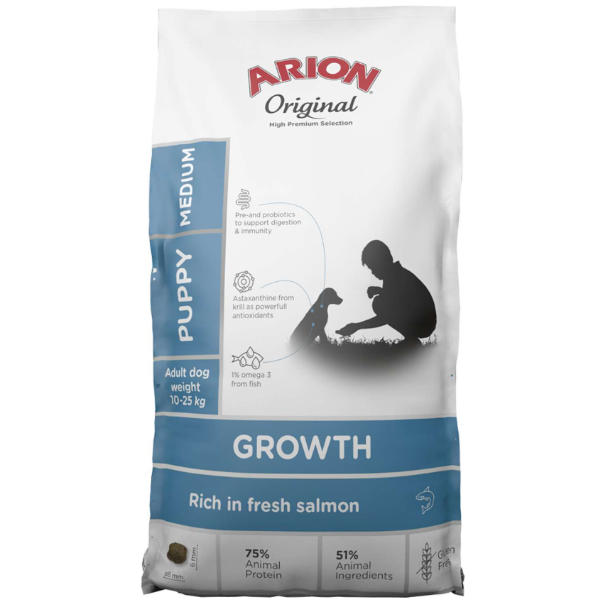 ARION Puppy Original Growth Fish Medium