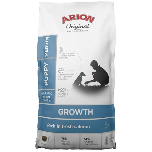 ARION Puppy Original Growth Fish Medium