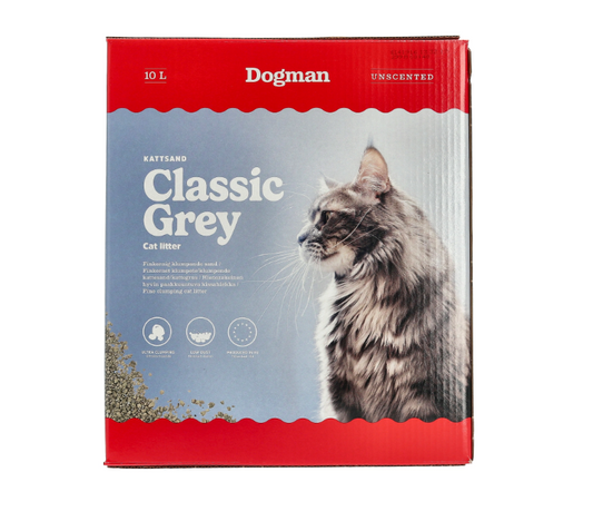 Classic Grey Kattsand 10L